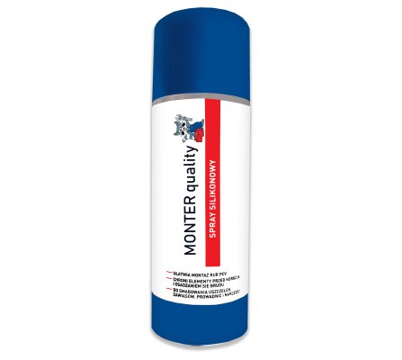 MONTER quality Spray silikonowy 400ml